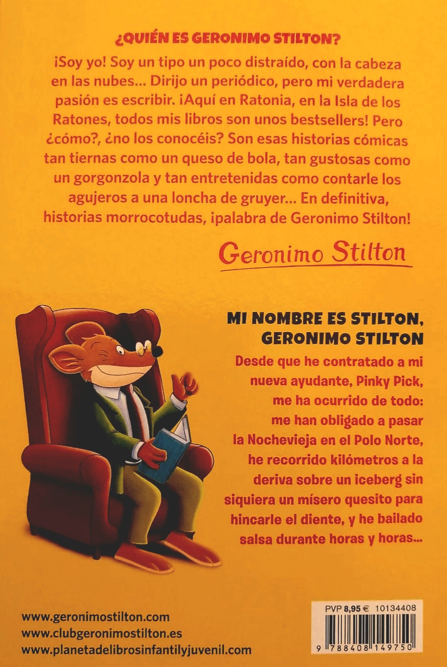 Mi nombre es Stilton, Geronimo Stilton - Planeta Lector