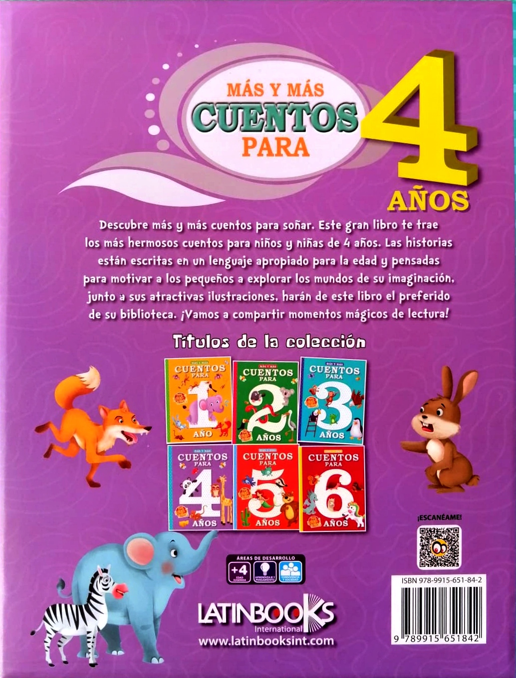 Cuentos para niños y niñas de 4 años